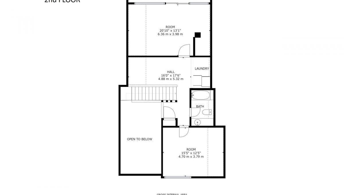 189 Churchill Ave - Floor plan - 2nd floor