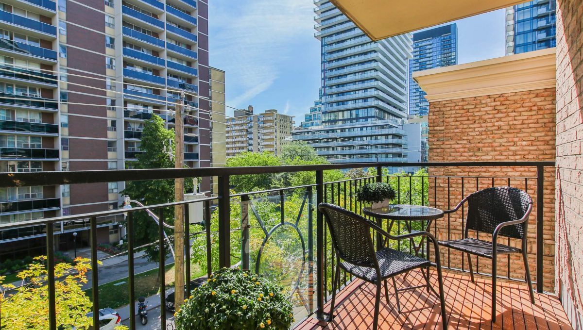 409-188 Redpath Avenue - Balcony