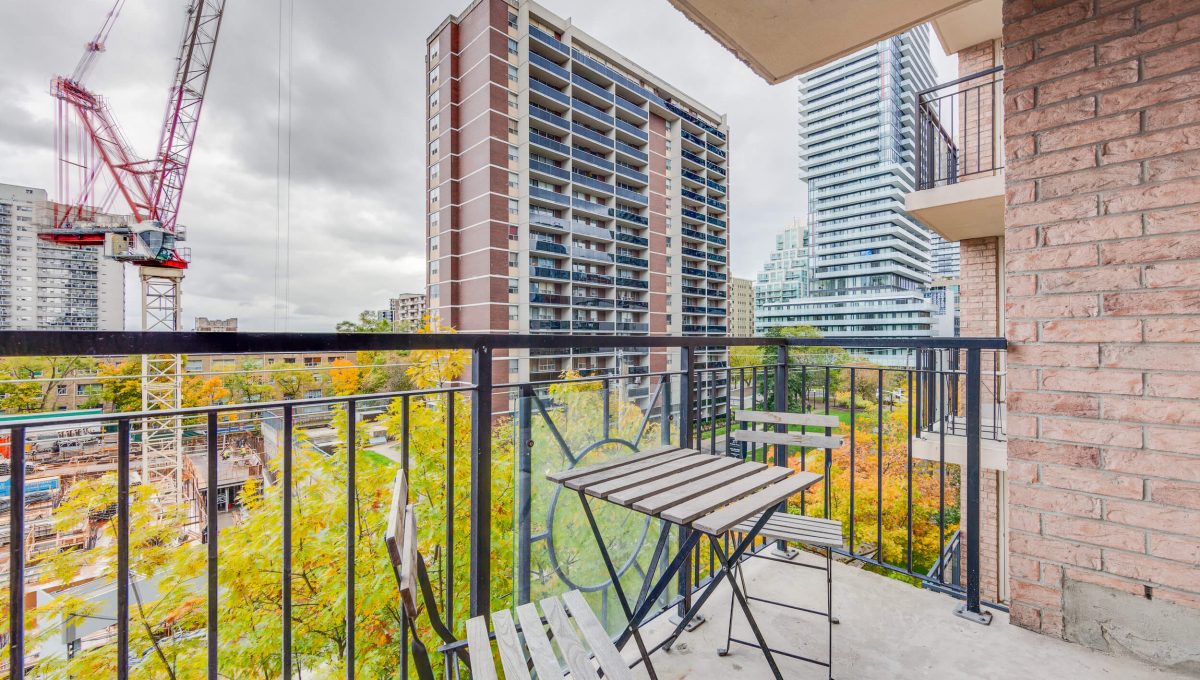 505-188 Redpath Avenue - Balcony